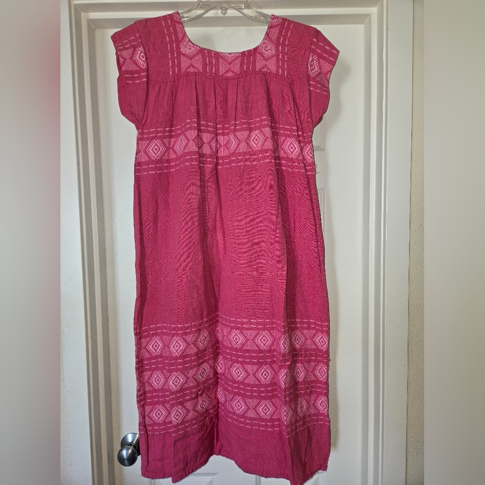 Pink Mexican Dress